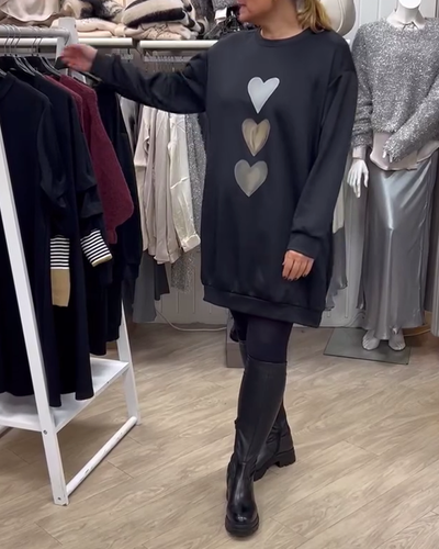 Sophie | Sweater with heart details