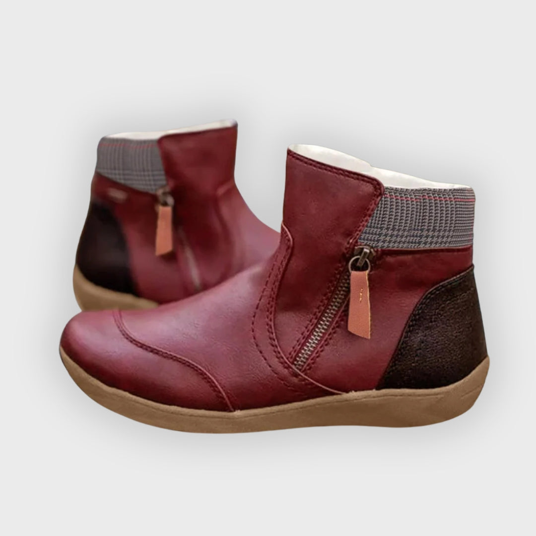 George | Waterproof Orthopedic Leather Boots with Slip-Resistant Sole