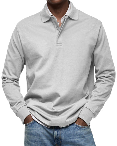 Alviero | Long-Sleeve Polo