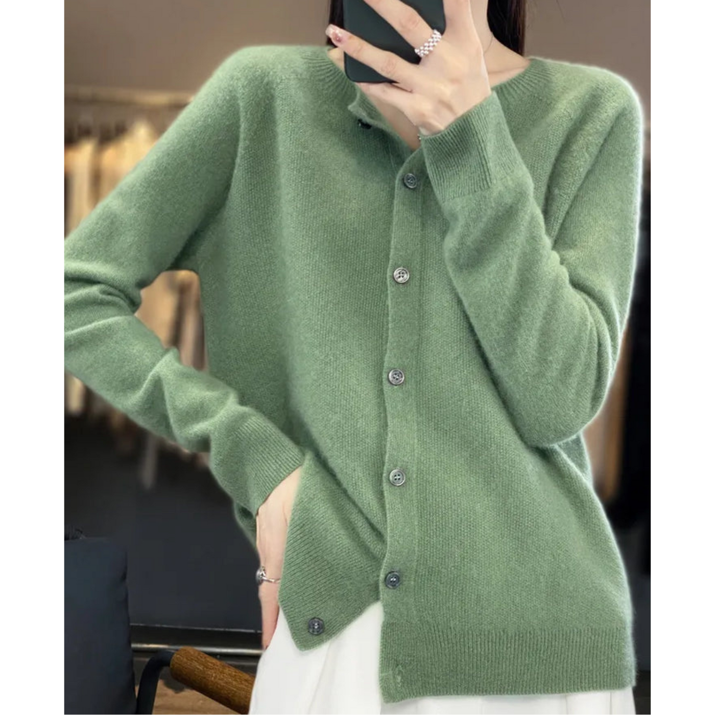 Anna | Wool O-Neck Sweater
