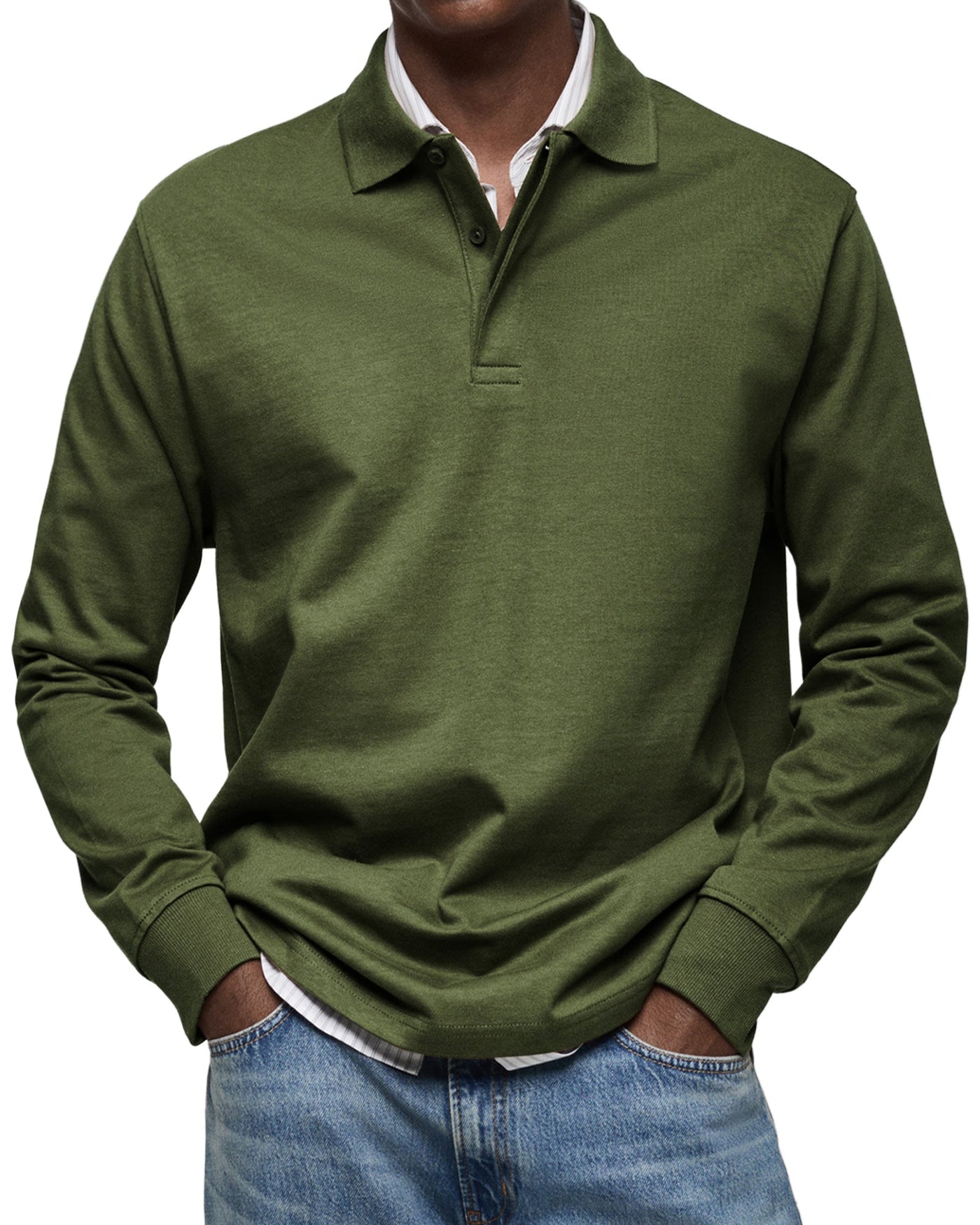 Alviero | Long-Sleeve Polo