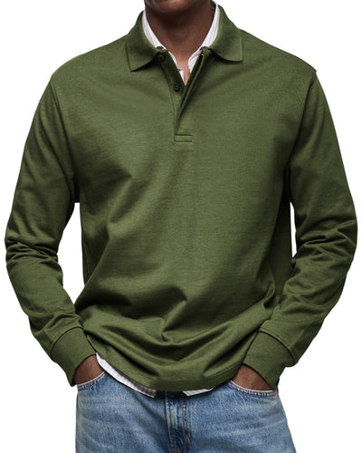 Alviero | Long-Sleeve Polo
