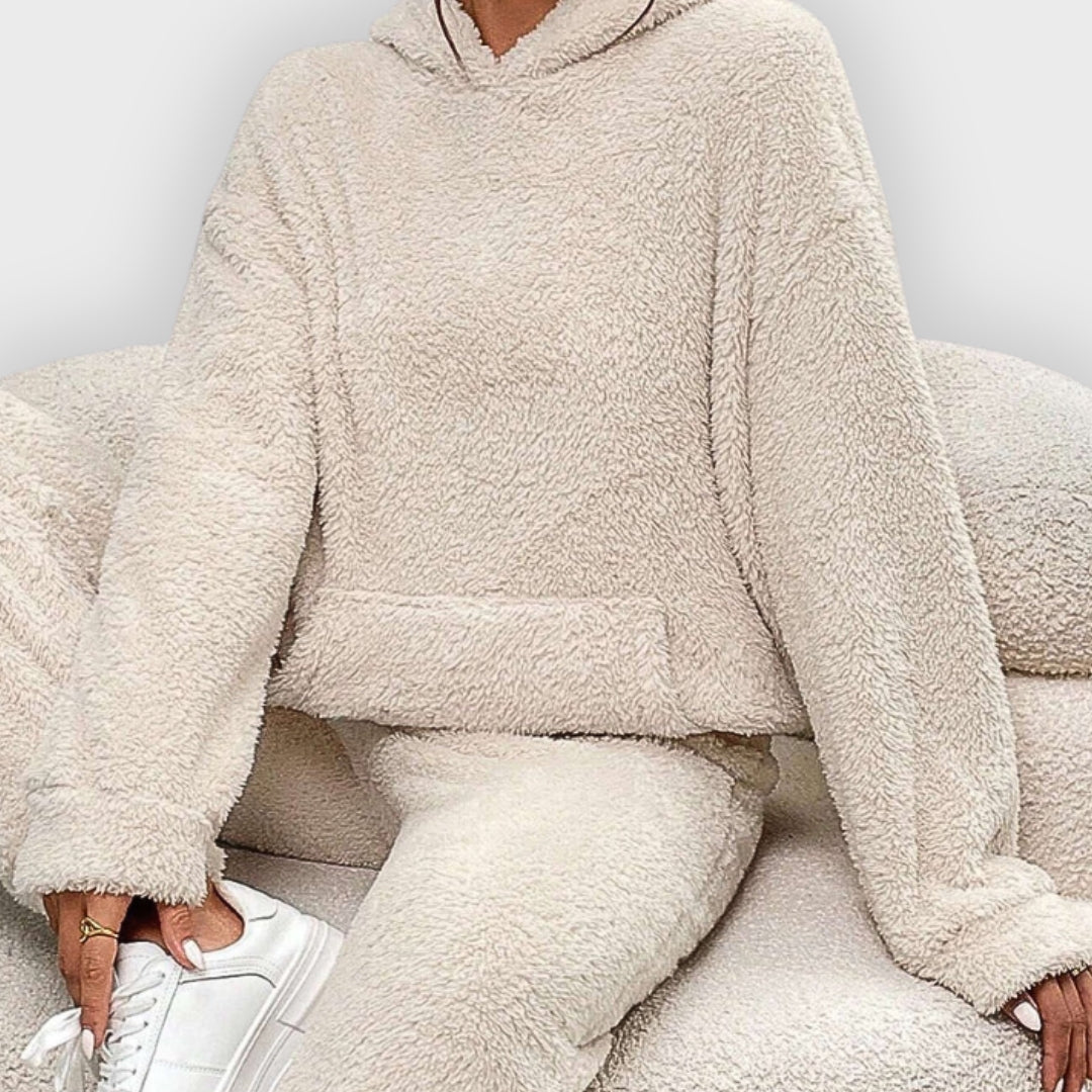 Helen | Ultra-Comfortable Teddy Loungewear Set