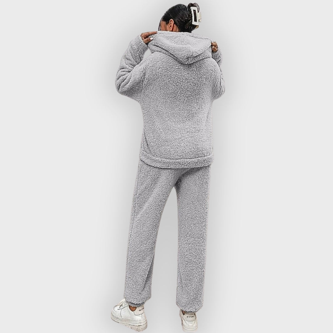 Helen | Ultra-Comfortable Teddy Loungewear Set
