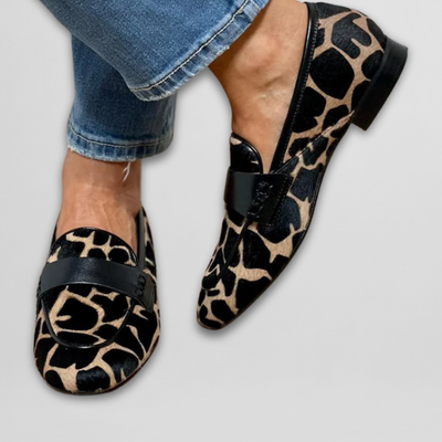 Livana | Animal Print Loafers