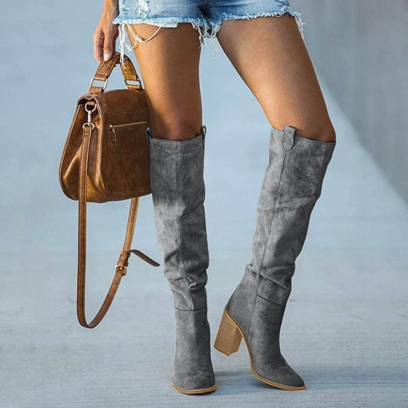 Fern | Casual Knee-High Boots