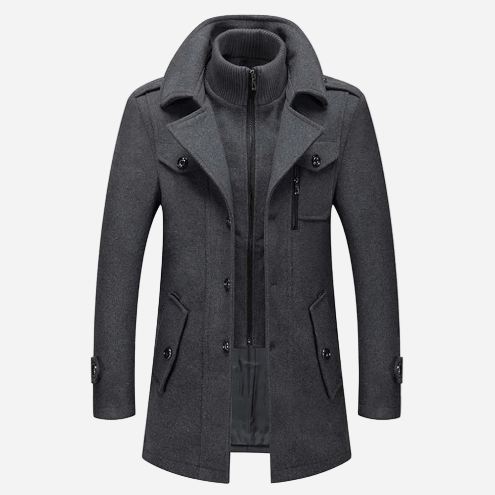 Aveline – wollen trenchcoat