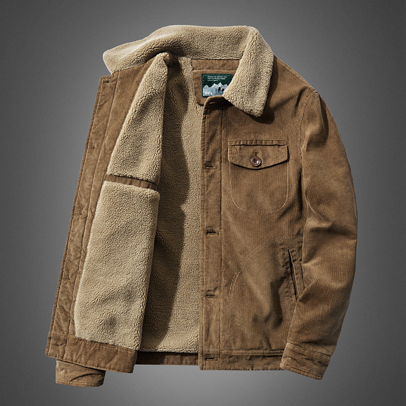 Aurora | Sherpa-Lined Corduroy Jacket