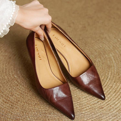 Mary | Court Shoes in Genuine Leather