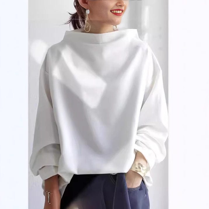 Isola | High-Neck Soft Knit Top