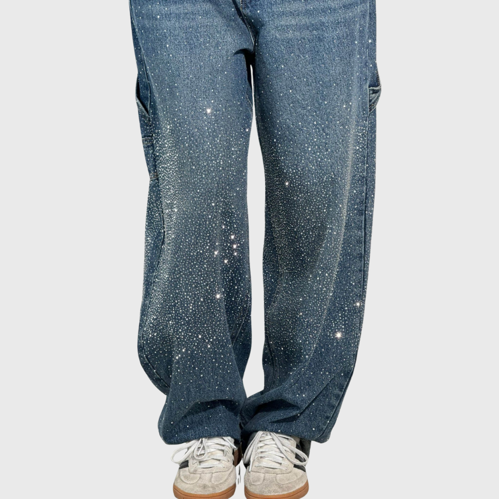 Sara | Balloon Denim Pants