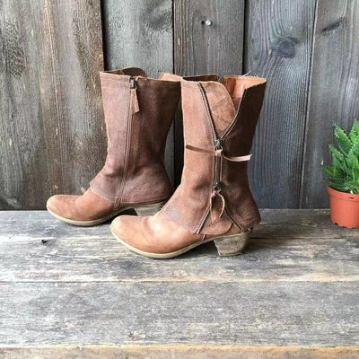 Aisling | Rust Boots
