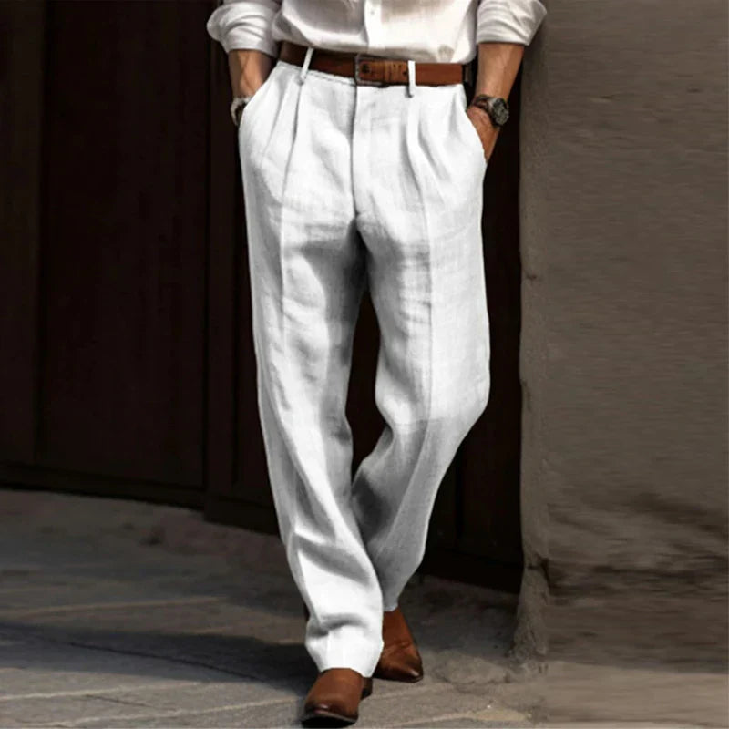 Matteo | Classic Cotton Pants