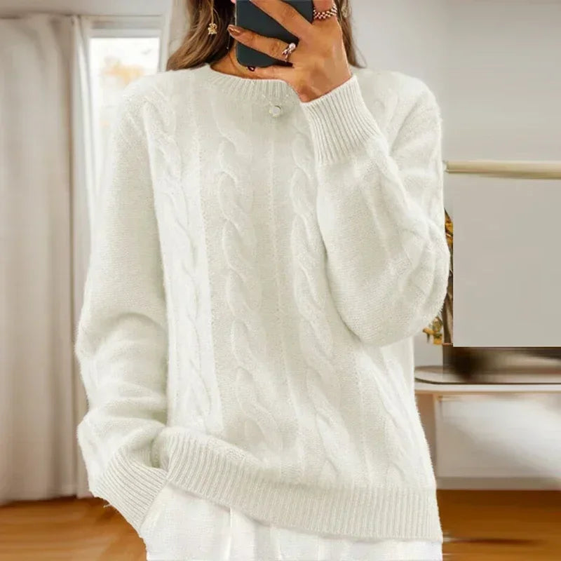 Janina | Elegant Knitted Sweater