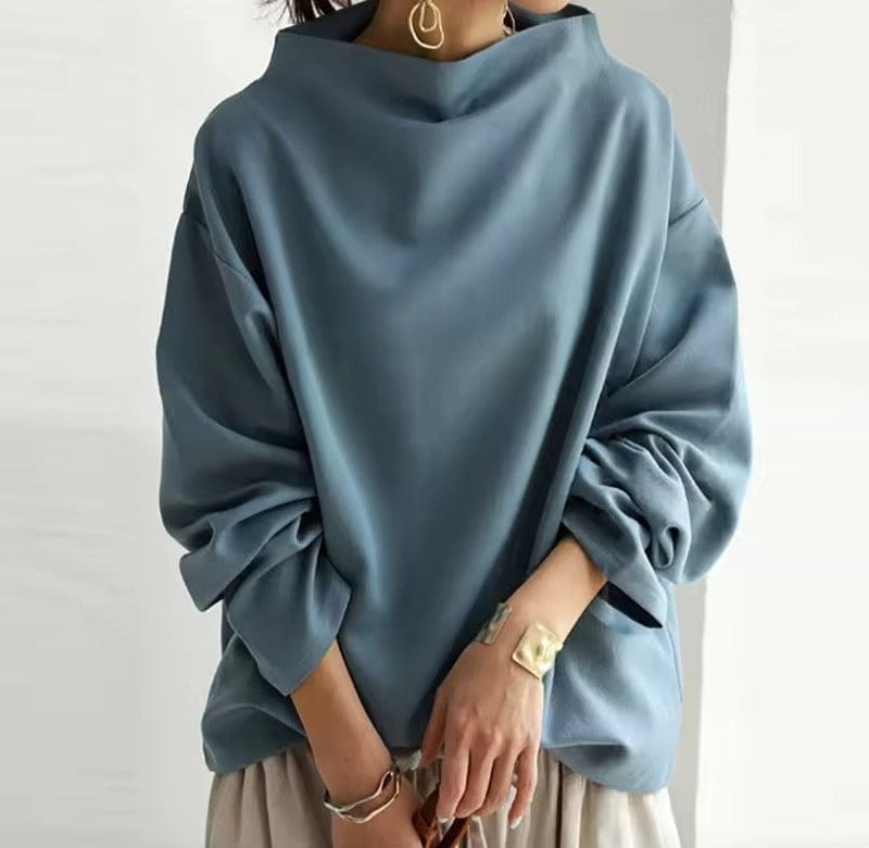 Isola | High-Neck Soft Knit Top