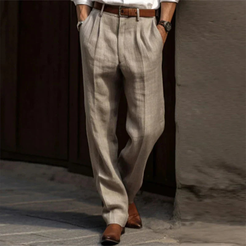 Matteo | Classic Cotton Pants