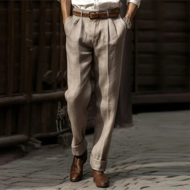 Matteo | Classic Cotton Pants
