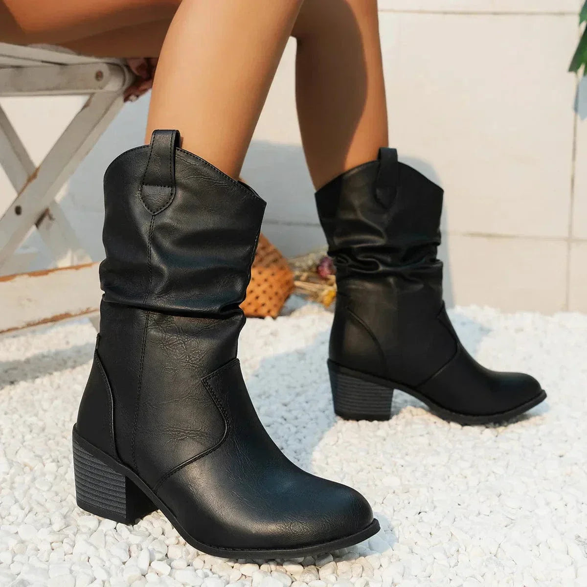 Theodosia | Leather Boots