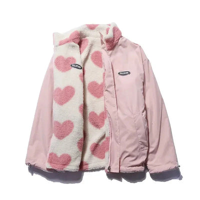 Ava | Reversible Heart Jacket