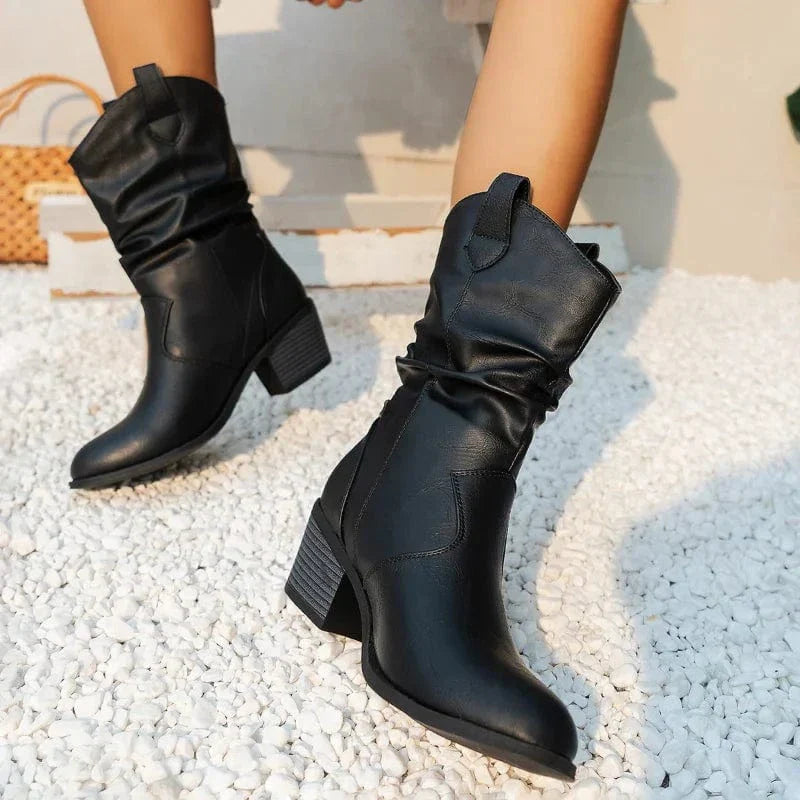 Theodosia | Leather Boots