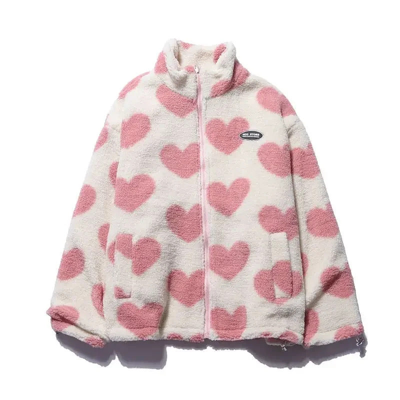 Ava | Reversible Heart Jacket