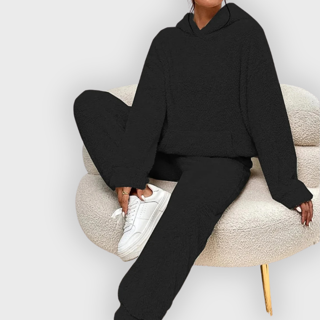 Helen | Ultra-Comfortable Teddy Loungewear Set