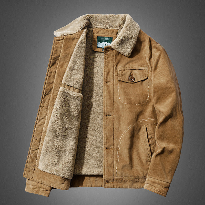 Aurora | Sherpa-Lined Corduroy Jacket