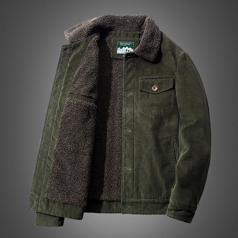 Aurora | Sherpa-Lined Corduroy Jacket