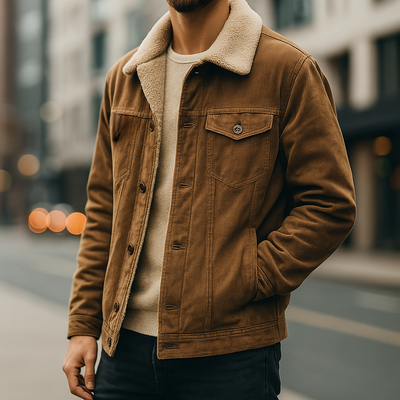 Aurora | Sherpa-Lined Corduroy Jacket