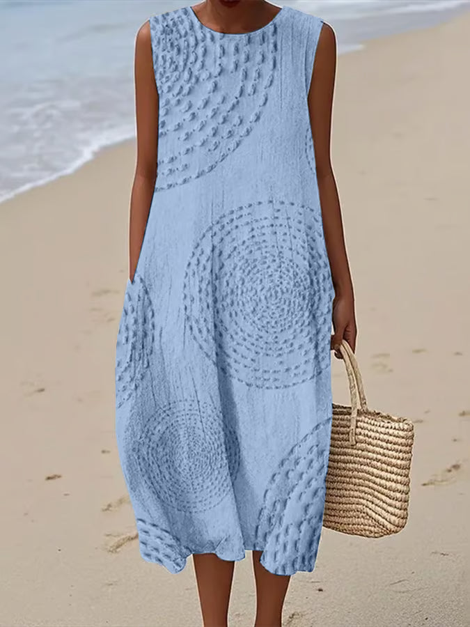 Indy | Sleeveless Long Summer Dress