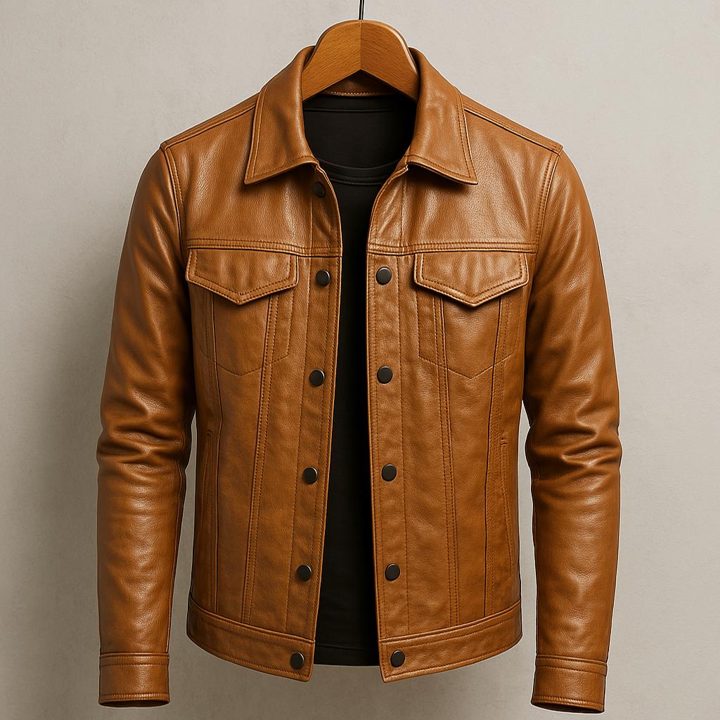 Harvey | Classic Leather Jacket