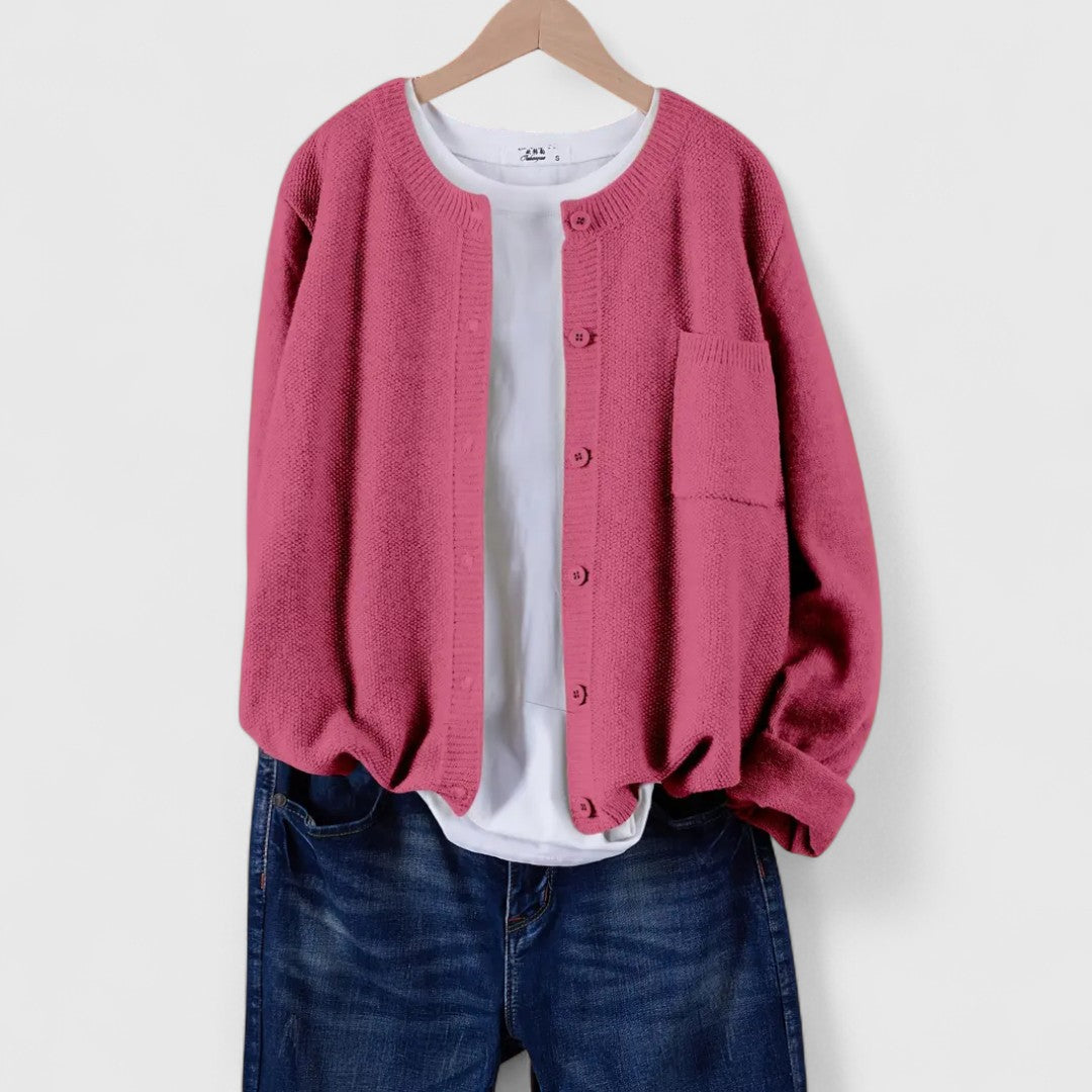 Elaine | Casual Button-Up Cardigan
