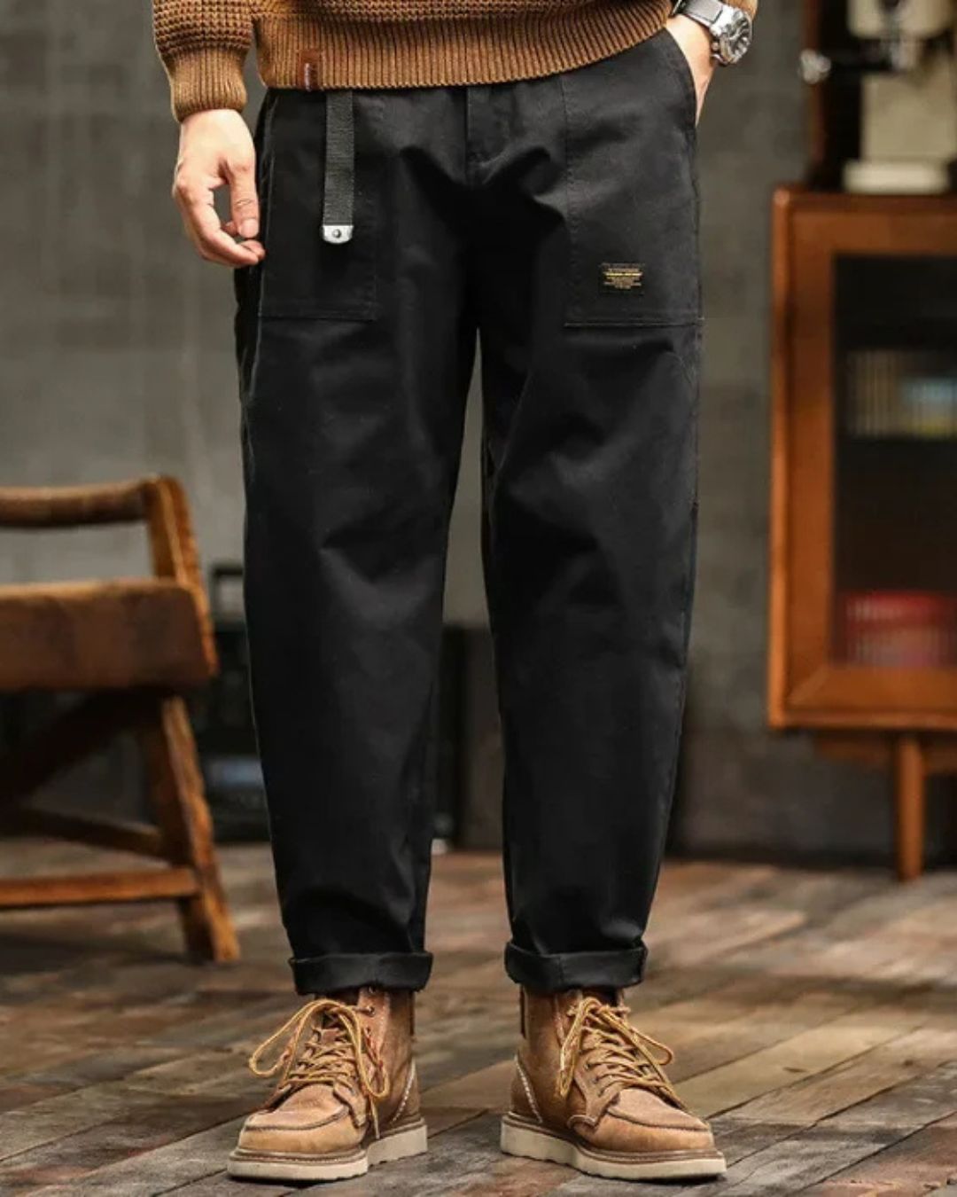 Dorian | Vintage Cargo Trousers