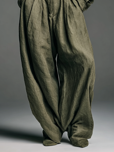 Emma | Long-Sleeve Shirt and Wide-Leg Pants