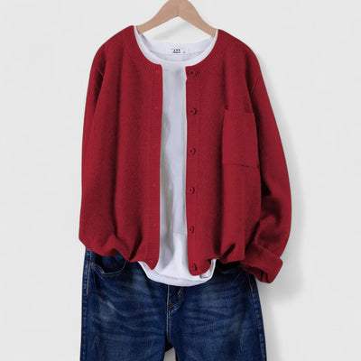Elaine | Casual Button-Up Cardigan
