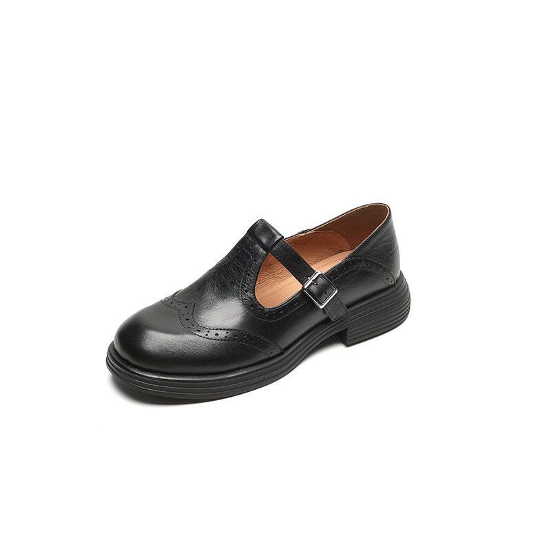 Nora | Elegant Mary Janes Made Of Leather