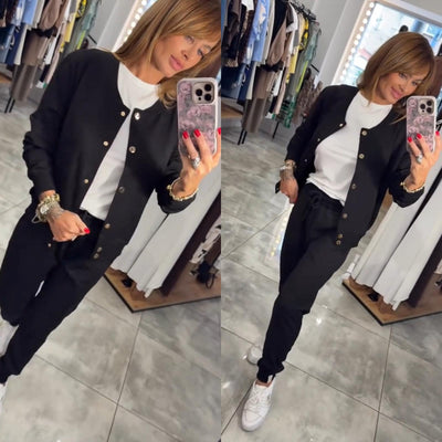 Noa | Elegant Cardigan Set with Pants