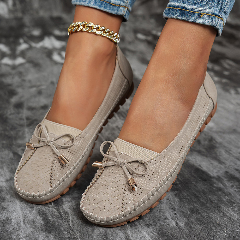 Rosa | Leather orthopedic shoes, lightweight, non-slip