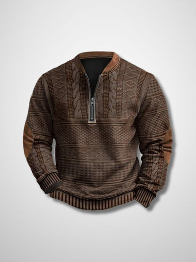 Wolf | Premium Zip-Up Sweater