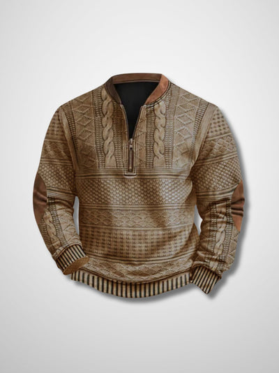 Wolf | Premium Zip-Up Sweater