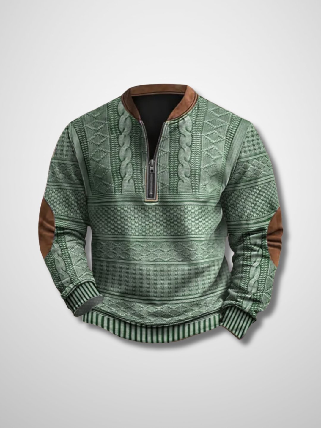 Wolf | Premium Zip-Up Sweater