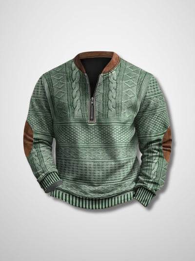 Wolf | Premium Zip-Up Sweater