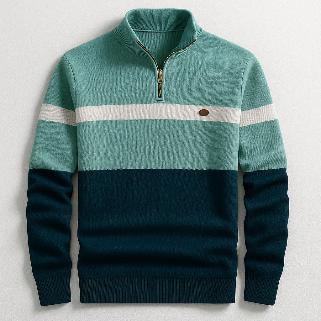 Elston | Sweater With Zipper