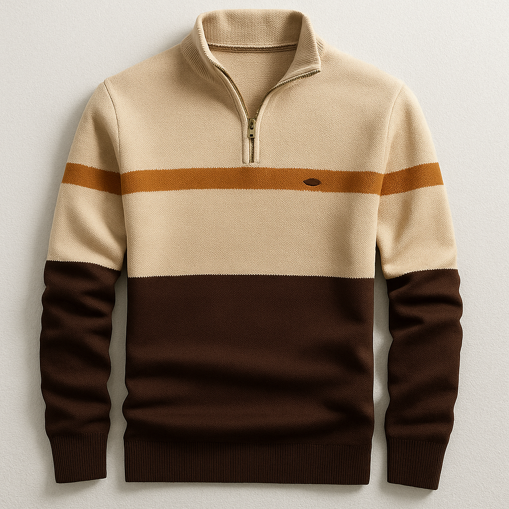 Elston | Sweater With Zipper