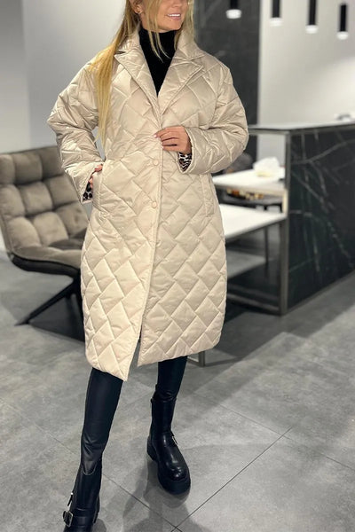 Amber | Reversible Quilted Coat