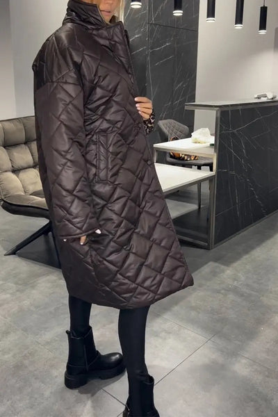 Amber | Reversible Quilted Coat