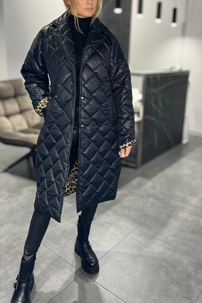 Amber | Reversible Quilted Coat
