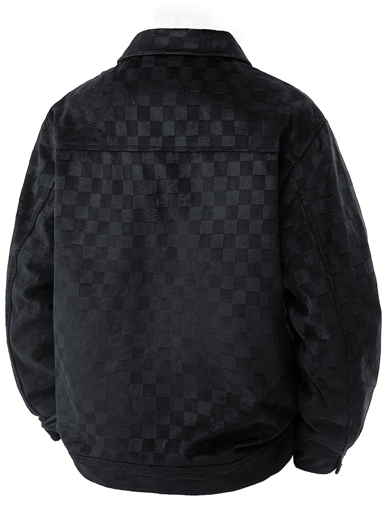 Caldero | Checkered Suede Jacket