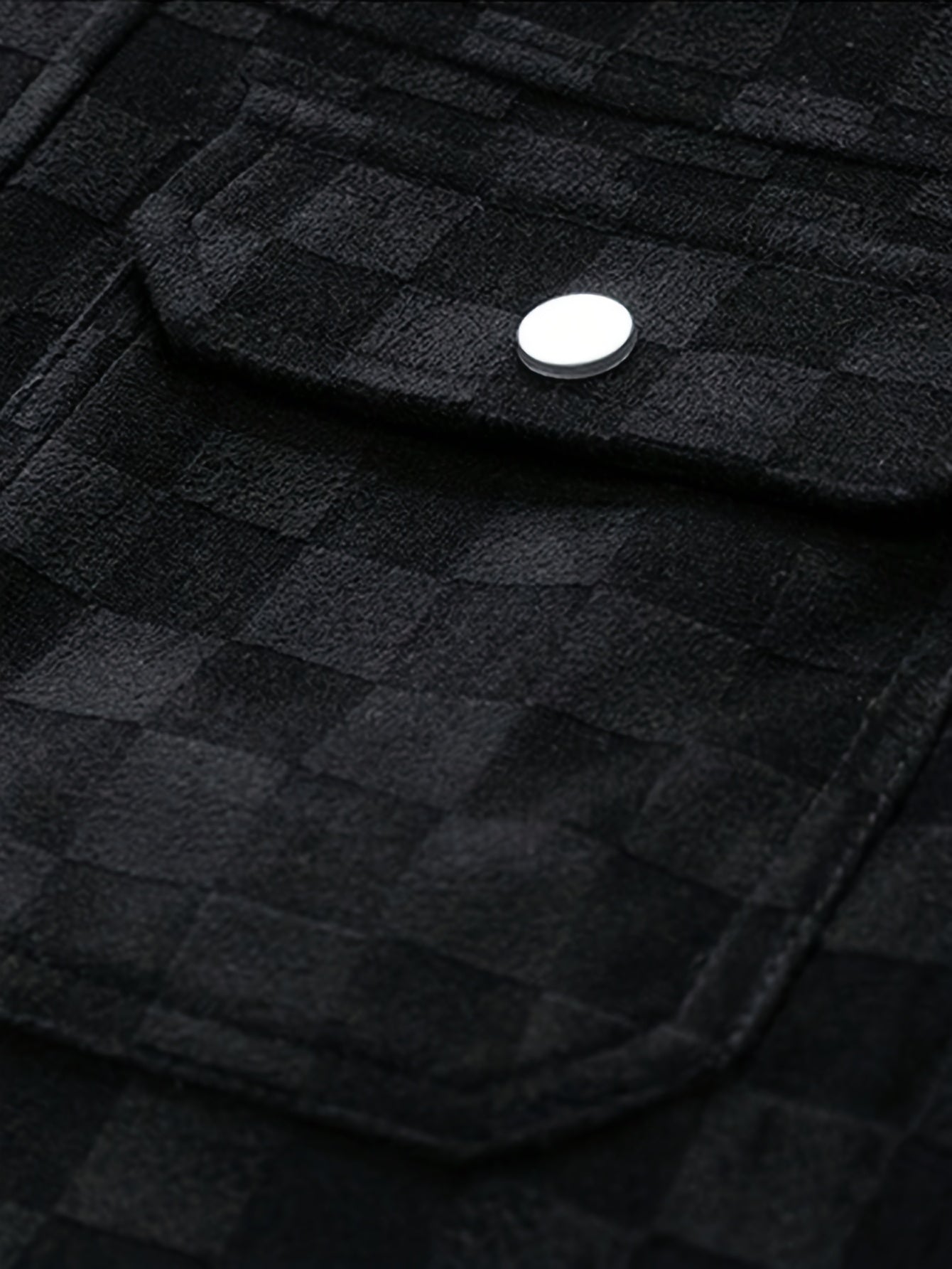 Caldero | Checkered Suede Jacket