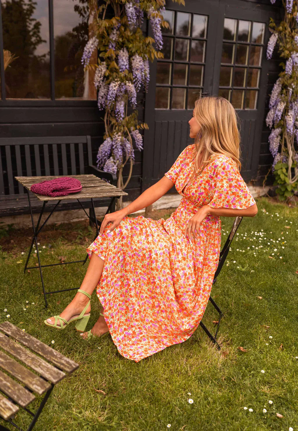 Astrid | Elegant Floral Maxi Dress